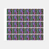 Sour Marble Labels Etiketten (Blatt)