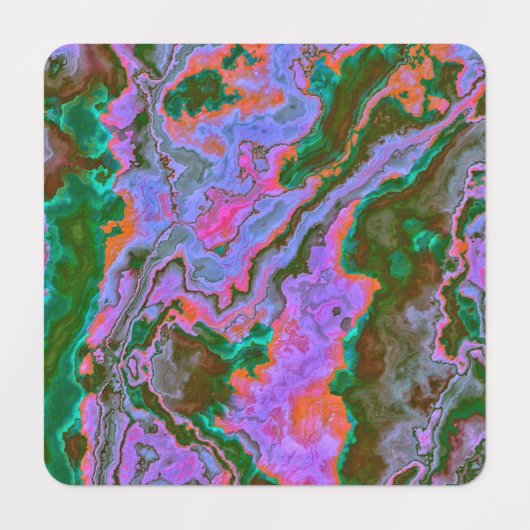 Sour Marble Labels Etiketten (Design 1)