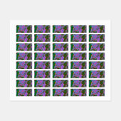 Sour Marble Labels Etiketten (Blatt)