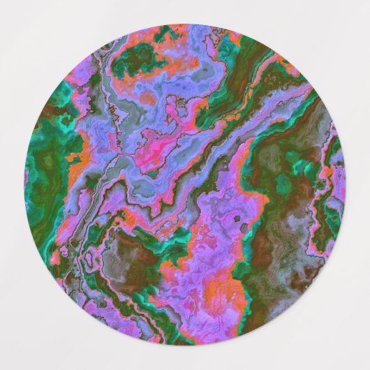 Sour Marble Labels Etiketten (Design 2)