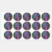 Sour Marble Labels Etiketten (Blatt)