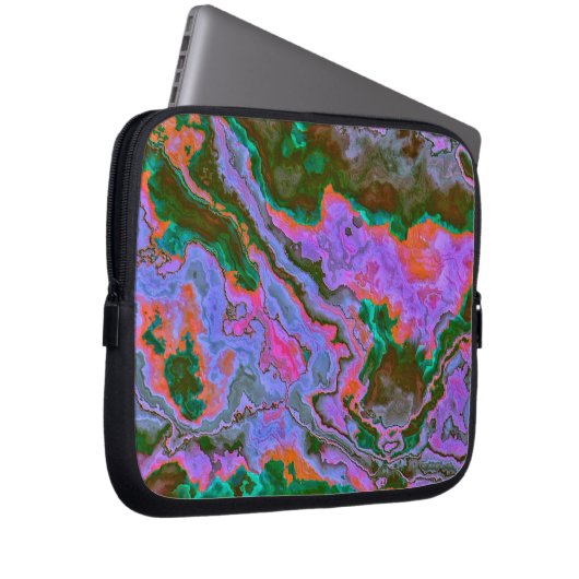 Sour Marble Laptop Sleeve (Vorne Rechts)