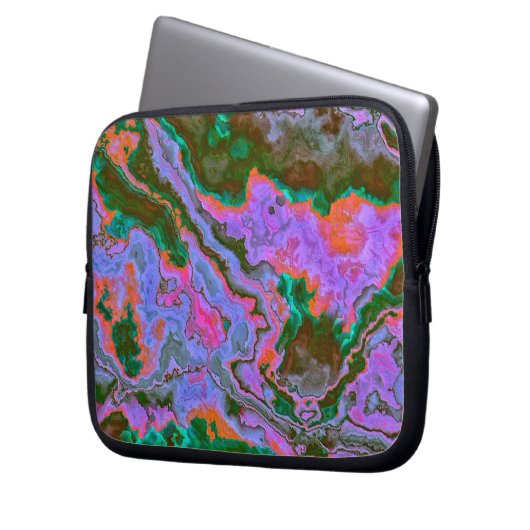Sour Marble Laptop Sleeve (Vorderseite Links)