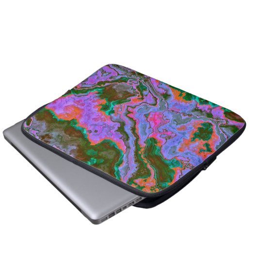 Sour Marble Laptopschutzhülle (Vorne Knopf)