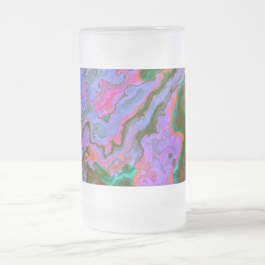 Sour Marble Mattglas Bierglas (Mittel)