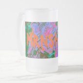 Sour Marble Mattglas Bierglas (Vorderseite Links)