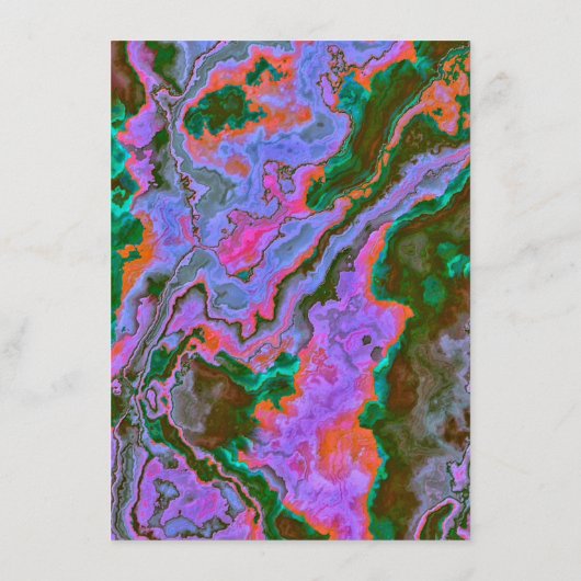 Sour Marble Menu Menükarte (Rückseite)