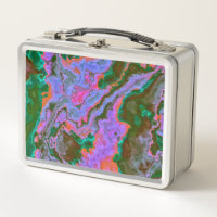 Sour Marble Metal Lunch Box
