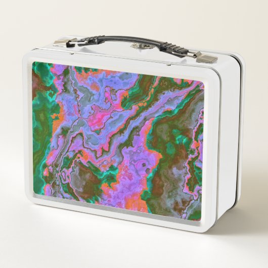 Sour Marble Metal Lunch Box (Rückseite)