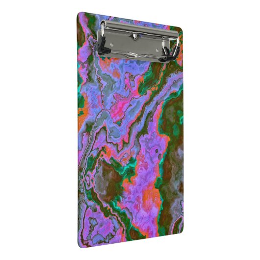 Sour Marble Mini Klemmbrett (Schrägansicht)