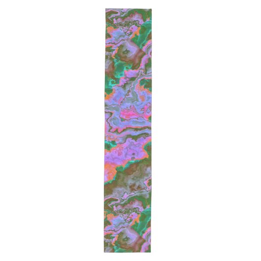Sour Marble Mittelgroßer Tischläufer (Vorderseite)