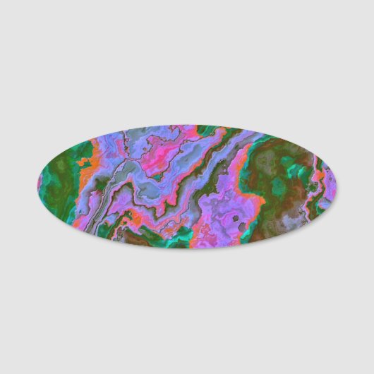 Sour Marble Name Tag Namensschild (Vorderseite)