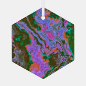 Sour Marble Ornament Aus Glas (Rückseite)