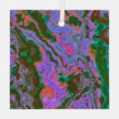 Sour Marble Ornament Aus Glas (Rückseite)