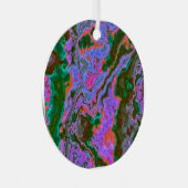 Sour Marble Ornament Aus Metall (Vorderseite Rechts)
