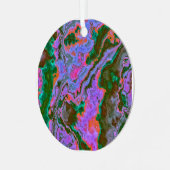 Sour Marble Ornament Aus Metall (Vorderseite links)