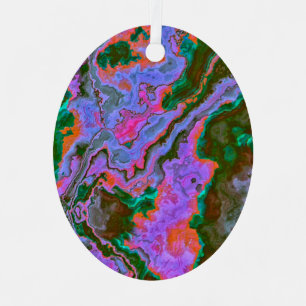 Sour Marble Ornament Aus Metall