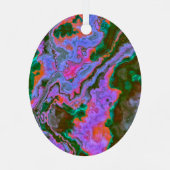 Sour Marble Ornament Aus Metall (Rückseite)