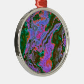 Sour Marble Ornament Aus Metall (Rechts)