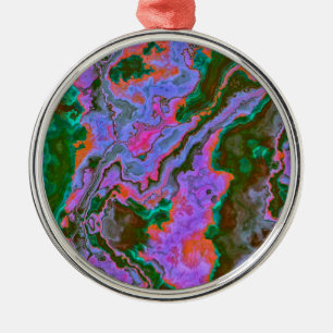 Sour Marble Ornament Aus Metall