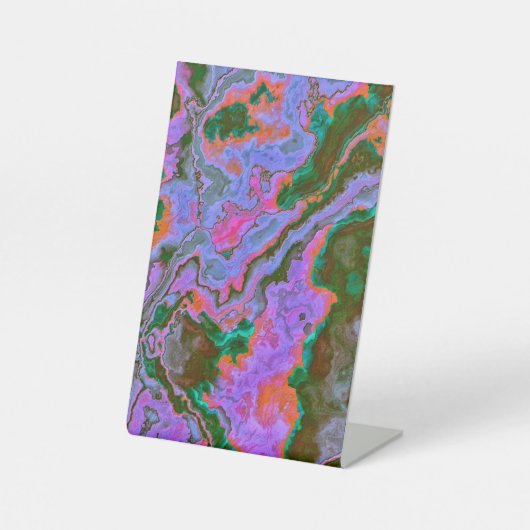 Sour Marble Pedestal Sign Sockelschild (Vorderseite)