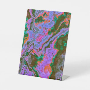 Sour Marble Pedestal Sign Sockelschild
