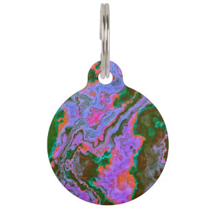 Sour Marble Pet ID Tag Haustiermarke