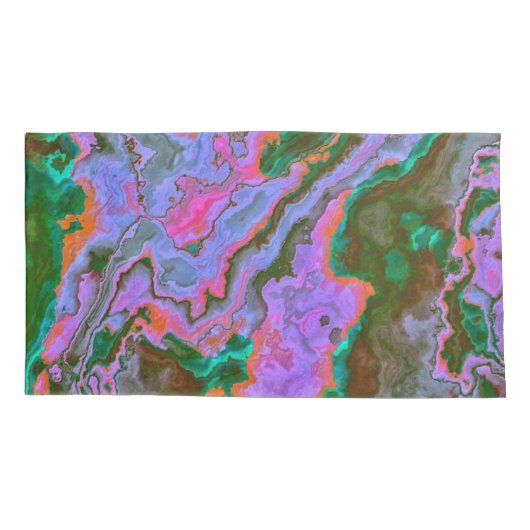 Sour Marble Pillow Case Kissenbezug (Rückseite-Links)