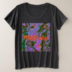 Sour Marble Plus Size T - Shirt