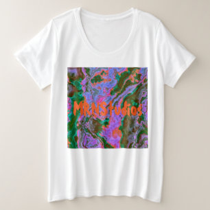 Sour Marble Plus Size T - Shirt