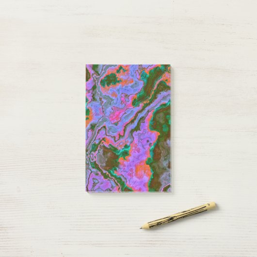 Sour Marble Post-it Notes Klebezettel (Auf Schreibtisch)