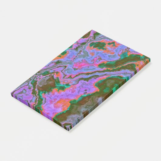 Sour Marble Post-it Notes Klebezettel (angewinkelt)