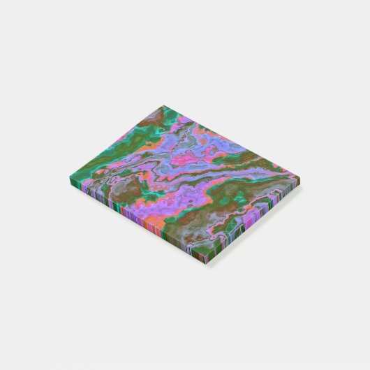 Sour Marble Post-it Notes Klebezettel (angewinkelt)