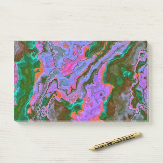 Sour Marble Post-it Notes Post-it Klebezettel (Auf Schreibtisch)