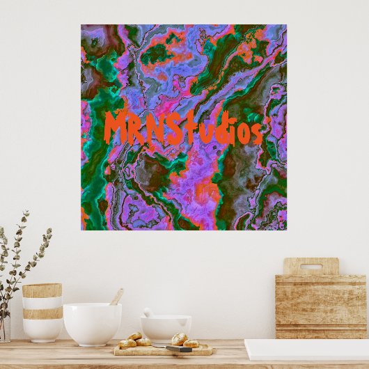 Sour Marble Poster (Küche)