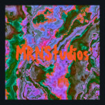 Sour Marble Poster<br><div class="desc">Danke,  dass du mein Design durchgesehen hast! Folgen Sie meiner Kunst auf Instagram @MRNStudios oder ko-fi.com/MRNStudios</div>