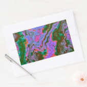 Sour Marble Rechteckiger Aufkleber (Umschlag)