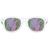 Sour Marble Retro Sonnenbrille (Vorderseite)