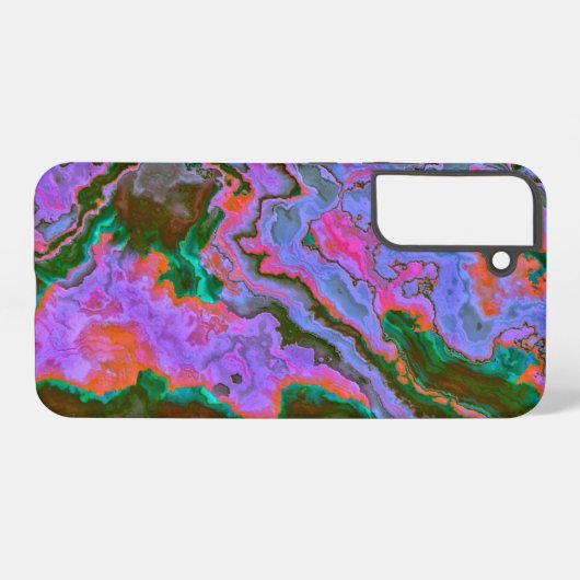 Sour Marble Samsung Galaxy Hülle (Rückseite (Horizontal))