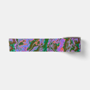 Sour Marble Satin Ribbon Satinband