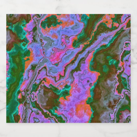 Sour Marble Schaumweinetikett (Einzelnes Label)