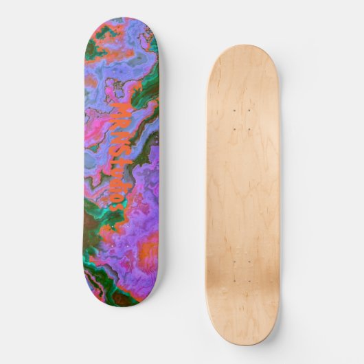 Sour Marble Skateboard (Vorderseite)