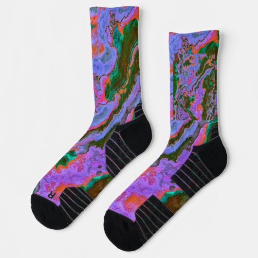 Sour Marble Socks Socken (Links)
