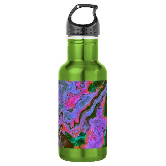 Sour Marble  Stainless Steel Water Bottle Edelstahlflasche (Vorderseite)