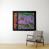 Sour Marble Tapestry Wandteppich (Beispiel (Horizontal))