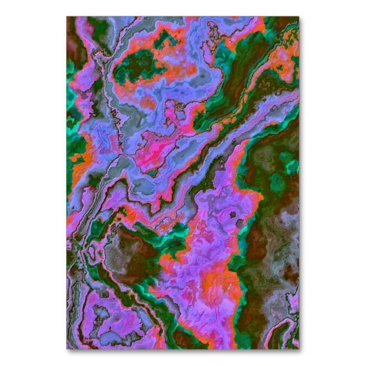 Sour Marble Tischnummer (Vorderseite)