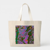 Sour Marble Tote Bag Jumbo Stoffbeutel (Rückseite)