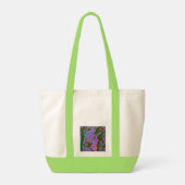 Sour Marble Tote Bag Tragetasche (Rückseite)
