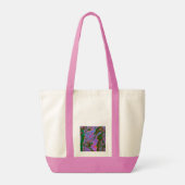 Sour Marble Tote Bag Tragetasche (Rückseite)
