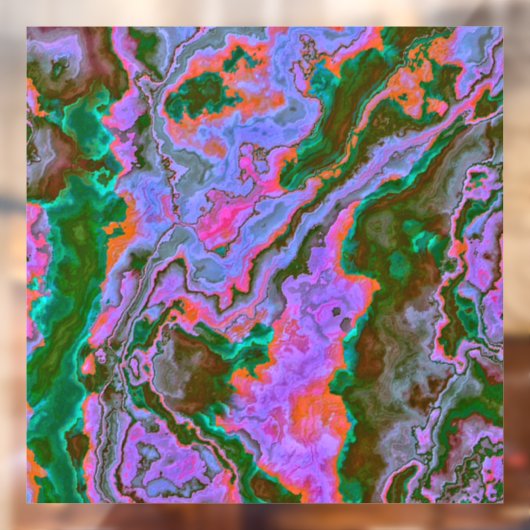 Sour Marble Window Cloning Fensteraufkleber (Blatt 2)